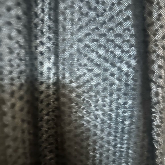 ASOS Miss Selfridge Sheer Swiss Dot Brief Maxi Skirt Black Size 6 - Picture 3 of 8